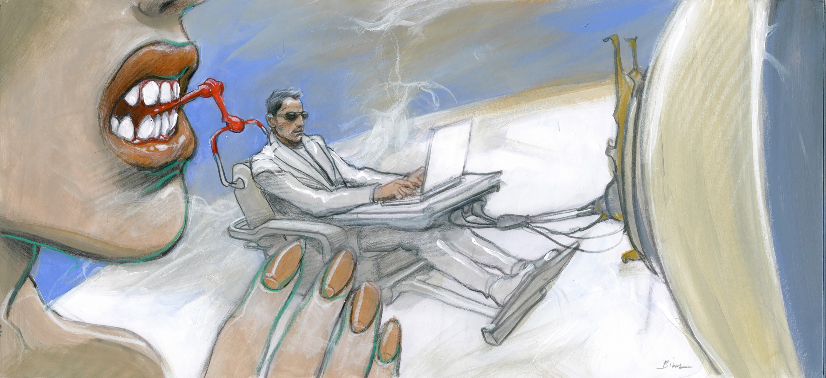 Le Studio vu par Enki Bilal